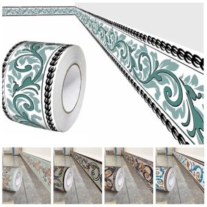 SIMPLETEN 5/10 Meter Wall Base Thickened Self Adhesive Wall Sticker DIY Soft Decoration Strips Living Room