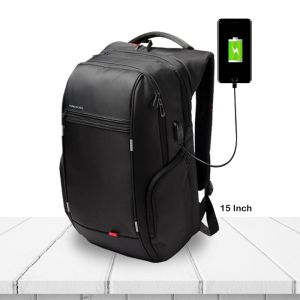 13 15 17 ORI Kingsons Laptop Backpack Professional USB charge Bag Beg Lelaki / Beg Galas SK517