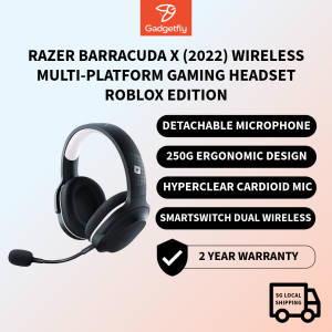 Razer Barracuda X (2022) Roblox Edition - Wireless Multi-platform Gaming and Mobile Headset
