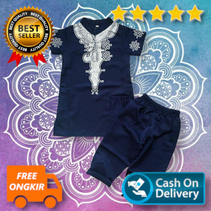 Daigo KOKO REVO Setelan Pakaian Muslim Setelan Baju Anak Laki Laki Cowok Modern Keren Kekinian Terlaris Terbaru Murah 2 3 4 Tahun Gratis Ongkir Cod