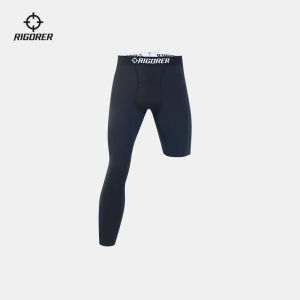Rigorer Basketball Compression Leggings For Men Breathable Quick-drying Sports 3/4 Cropped jogging Pants dry fit running gym Tight Shorts