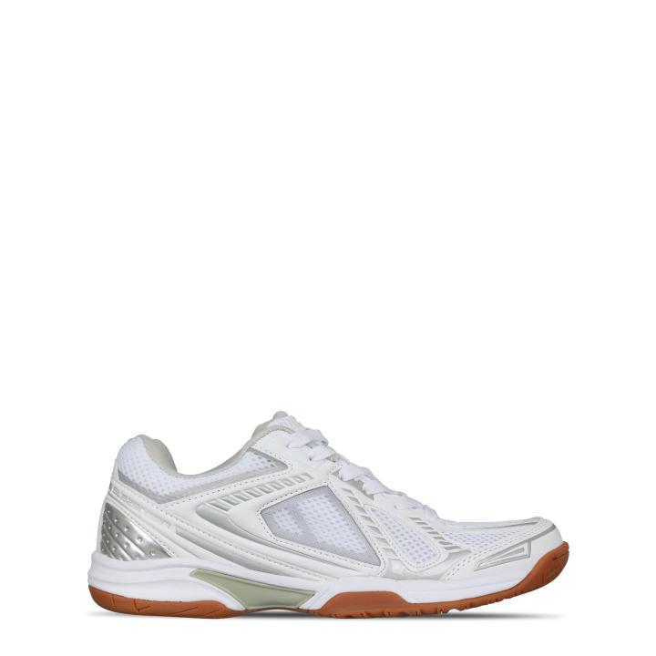 Slazenger Womens Indoor Shoes Ladies (White/Silver) - Sports Direct