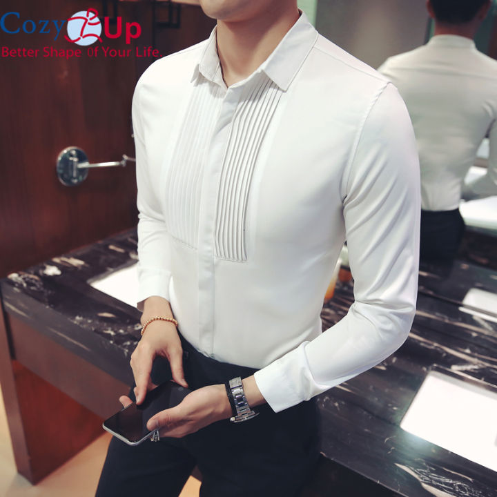 Wedding dress shirts hot sale for groom