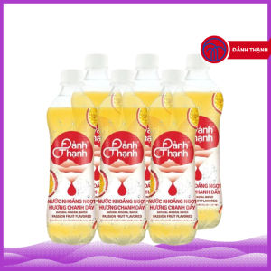 Thùng 24 Chai Nước Khoáng Ngọt Hương Chanh Dây Có Gas Thiên Nhiên 430ml Đảnh Thạnh - Giàu và bổ sung vi khoáng tự nhiên