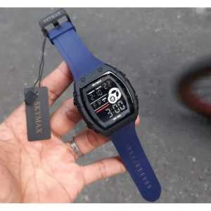 PROMO JAM TANGAN SKYMAX PRIA WANITA DIGITAL ANTI AIR FITUR LENGKAP - JAM TANGAN SPORTY