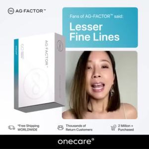 Onecare AG-FACTOR Beauty Nutritional Supplement Capsules (60 Capsules) Natural Formula Daily Beauty Nutrition to Support Skin Wellness & Maintain Healthy Skin Look