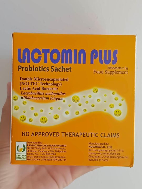 RLS Lactomin Plus 1 Box of 30 Sachets, Each Weighing 3g Nourishing