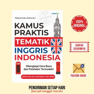 Buku Kamus Praktis Tematik Inggris-Indonesia