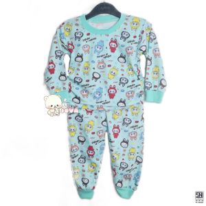 JOVA BAJU TIDUR BAYI LUCU PIYAMA COWO SETELAN PAJAMA LAKI LAKI TRENDY hewan penguin