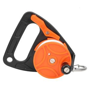150ft Scubas Dives Reel Kayaks Anchors with Thumb Stoppers Scubas Ratchets Dives Reel for Underwater Diving Snorkeling