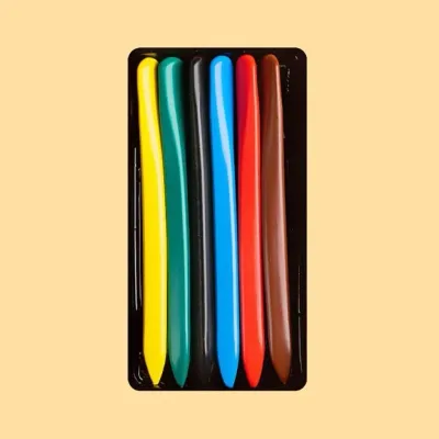 12/24/36 Colors Plastic Crayons set for kid Non-Toxic Washable Crayons Coloring Set Crayons Hindi Napuputol Crayola Set