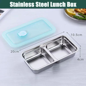 บอกลากล่องพลาสติกไปได้เลย JAVIT กล่องข้าวเกาหลี กล่องอาหาร Lunch box 304กล่องข้าวสแตนเลส แบบ 2 ช่อง วัสดุฟู้ดเกรด กล่องเบนโตะ กล่องข้าว2ช่อง กล่องข้าวญี่ปุ่น กล่องฝาล็อค2ช่อง กล่องข้าวเบนโตะ กล่องข้าวแสตนเลส กล่อง ข้าว พกพา กล่องข้าวญี่ปุ่น