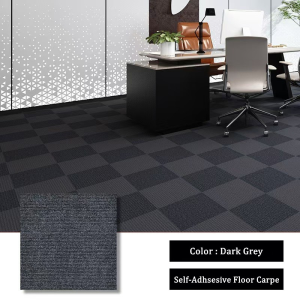 Thickened Non-slip Carpet Splicing Carpet Mat Floor Mat Carpet Tiles Self-Adhsesive Floor Carpet Sticker Carpet Tile Square Modern Style for Home Living Room Decor Office Room Home Living Décor 30x30 30x60 60X60 Floor Carpet