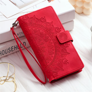 0930[Local Stock] Christmas Halloween Leather Flip Case For Samsung Galaxy S26 S25 S23 S24 Ultra S22 S21 Plus S20 FE + Note 20 10 9 Card Wallet Embossing Phone Bag h261009