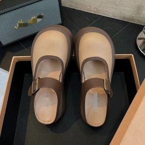 Free Shipping WomenS Thick-Soled Slip-On Sandals 2026 New Style Versatile And Stylish Design For Spring Easy To Wear