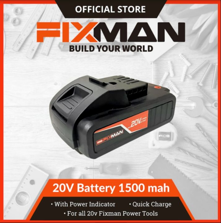 Fixman 20v battery sale