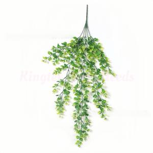 Greenery Eucalyptus Artificial Rattan Wall Camellia Rattan Ivy Green Plants Fake Hanging Plant Vines Home Wedding Decor