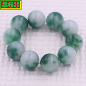 Vòng chuỗi đeo tay đá cẩm thạch xanh trắng từ 6 ly đến 16 ly 108 hạt vòng tay chuỗi hạt vòng tay hạt chuỗi