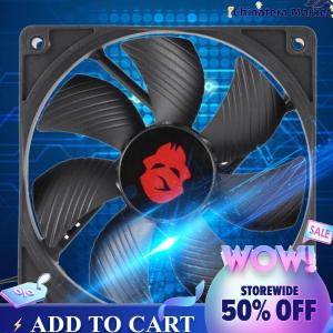 【Chinatera】12cm 4 Pin High Speed Desktop Chassis Fan Large Air Volume PC Case Radiator