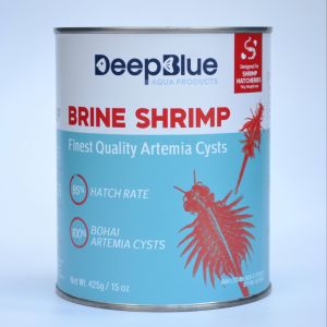 Deep Blue Brine Shrimp / Artemia Cysts (425g) - For Shrimp Hatcheries / Bohai Eggs