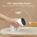 FEINODI Mini Projector, Portable Projector with Wifi and Bluetooth, Built in Apps, Support 4K 1080P, 180° Rotation, Auto Keystone, Movie Projector Compatible With HDMI/USB/TV Stick/Smartphone/Laptop. 