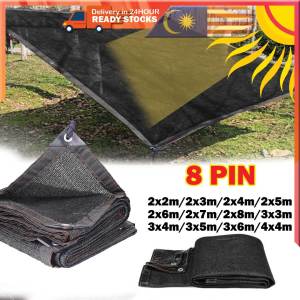 Full Size Black Sun Shade Orchid Net 50% -85% Jaring Hitam Garden UV Protection SunProof Net Sun shade Cloth Netting