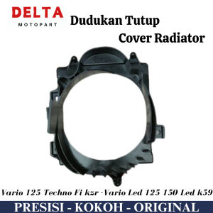 Rumah radiator dudukan tutup cover radiator vario 125 techno di kzr dan vario led 125 150 led k59