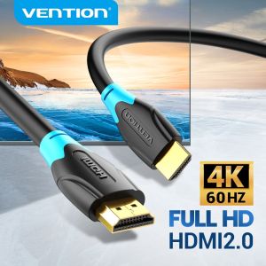 Vention HDMI Cable High Speed HDMI Male to Male 2.0 Cable Monitor Video Cable with 3D 4K 60Hz for HDTV LCD Projector Laptop PS3 PS4 Switch ARC HDMI to HDMI Cable