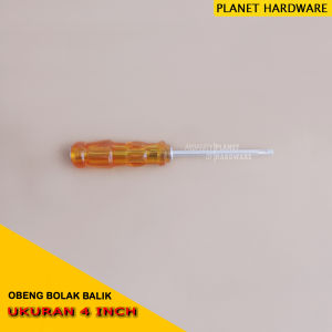 Obeng Ketok Plus Minus Bolak Balik 4 Inch