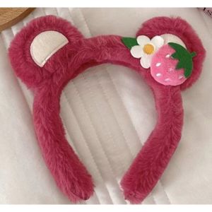 HOKKIE BD1467 Bando Lucu Lotso Karakter Telinga Bear Cosplay Motif Beruang Style Wanita Anak Dewasa Fashion