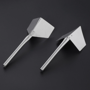 1 PC thép không gỉ vườn tay cầm bằng kim loại 90 độ vách thạch cao góc ngoài trời trowel