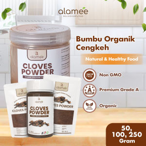 ALAMEE Cengkeh Bubuk Clove Powder Ground Spice Murni Asli Tanpa Campuran Bumbu Organik