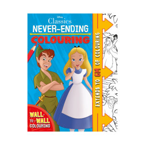 Disney Classics Never Ending Colouring Book For Kids