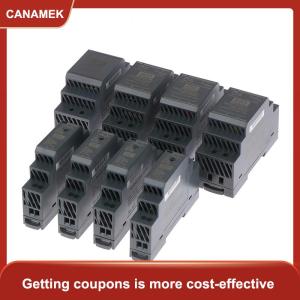 【CANAMEK 】 Rail Switching Power Supplies DC HDR-15W 30W-5V 12V 15V 24V Half-Bridge