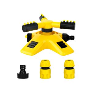 สปริงเกอร์รดน้ำหมุนได้ 360 องศา สปริงเกอร์สวนอัตโนมัติ คลุมพื้นที่ขนาดใหญ่ สปริงเกอร์สนามหญ้า แบบตั้งพื้น