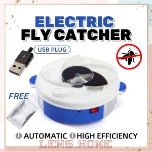 Electric Fly Catcher USB Plug Fly Trap Automatic Insect Killer Indoor Free Bait Pest Control Device Insect Traps