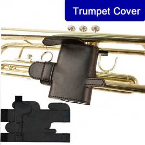 BROPRO Trumpet Leather Glove sand French Horn Sweat-Proof Durable Trumpet Accessory Affordable French Horn Accessory