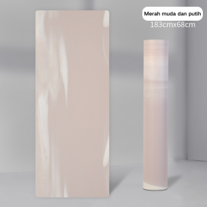 Matras Yoga Rubber PU 5mm Matras Olahraga Fitness Poundfit Premium Marble Matras Alas Yoga Senam Pilates anti slip ZMM