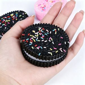 Squishy Stress Relief Toy Cookies Decompression Venting Toy Anxiety Relaxation Office Desktop Accessory