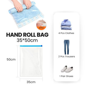 [SG Stock]Vacuum Storage Bag Travel Reusable Vacum Seal Bag Luggage Space Saving Storage Bag Compression Bag Compression Bag Air Pump Travel vacuum bag suction pump Vacuum storage bag Mini vacuum machine