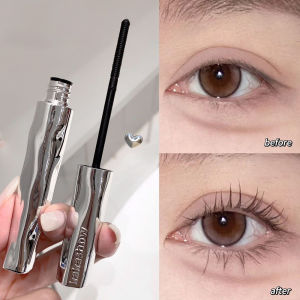 【XZ Beauty】mascara siêu bút lông mảnh mờ Sợi lụa không thấm nước Mascara kéo dài cong dày dụng cụ trang điểm khô nhanh mắt đẹp mắt