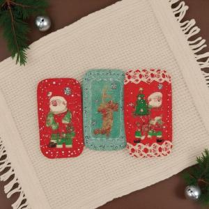 KCY 30pcs Cartoon Retro Christmas Bookmarks Reading Pages Books Annotated Students Stationary Supplies DIY Aesthetic Bookmark