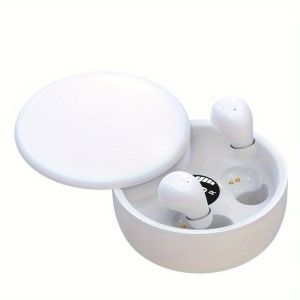 Invisible SmallestEarbuds Wireless Ear Buds For Small Ears Canals Discreet Low Profile Spy Earpiece Wireless Tiny Micro Hidden Headset Small Headphones SeaSpark