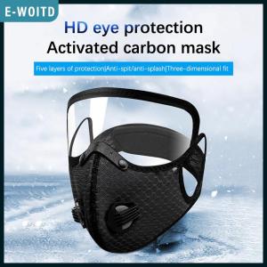 E-WOITD Electric Motorcycle Mens And Womens Windproof Riding Sun Shield Face Mask Windproof Sports Protection Cover Full Face Mask