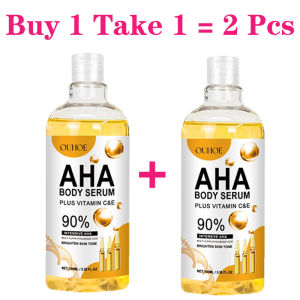 AHA Facial And Body Whitening Essence Water Skin Renewing Toner Niacinamide Pure Essence Lightens Dark Spots Exfoliates Brightens Skin Tone Tightens Skin Shrinks Pores Deeply Moisturizes Improves Dull Skin Facial Moisturizing Essence 100ml