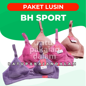 [PAKET LUSIN] BH BRA SPORT REMAJA DEWASA JUMBO - FIDILLA NUGROS MIRIP || RATUPAKAIANDALAM