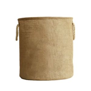 GUANY Waterproof Cotton Linen Laundry Basket Foldable Large Capacity Toys Storage Bins Multifunction Household Sundries Organizer For Clothes Toys