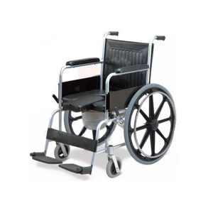 รถเข็นผู้ป่วย รถเข็นพับได้ รถเข็นนั่งถ่าย รถเข็นผู้สูงอายุ รุ่น Y609 Wheelchair วีลแชร์ พับได้ ล้อแม็ก เบาะนั่งรูปตัวยู โครงอลูมิเนียม ทนทาน