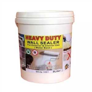 wall sealer 5L WHITE 000 FOR WALL INTERIOR AND EXTERIOR PAINT HEAVY DUTY WATER BASE EASY TO APPLY / STOP CRACKS