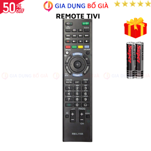Remote điều khiển tivi SONY Mã 05 RM-L1165 điều khiển TV Sony - Tặng kèm pin - GDBG